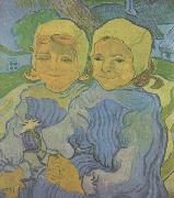 Vincent Van Gogh, Two Children (nn04)